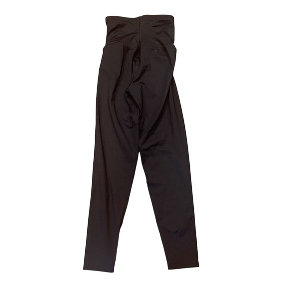 Curveez High Waist Leggings Stunning Shape Black Sz LG Shapewear CUR49709 - Picture 5 of 8